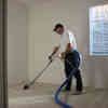 John Hilbrands cleaning carpet